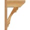 Ekena Millwork Olympic Slat Rough Sawn Outlooker, Western Red Cedar, 8"W x 18"D x 26"H OUT08X18X26OLY06RWR - alternate 3